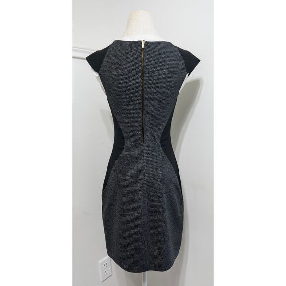 NWT Express Colorblock Sheath Dress - Sculpting Fit, Office to Evening sz 4 - Picture 2 of 4